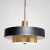 Lampara Led Negro Bronce Colgante Acopla Doble CB - tienda online