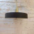 Lampara Acopla Simple Negro Bronce Colgante