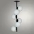 Aplique Techo 6 Luces Vertical Best Globo 10cm Wz