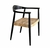 Silla Chennai Importada Madera De Teka Y Rattan Tribeca