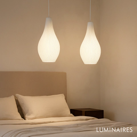 Lampara Colgante 3d Diseno Exclusivo Gota Chb - comprar online