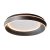 Plafon Circular D Aluminio Bidireccionl 60cm92w Led Oslo Dbr