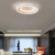 Plafon Circular D Aluminio Bidireccionl 60cm92w Led Oslo Dbr - comprar online