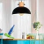 Lampara Colgante Deco Nórdico Madera Cuenca E27 Apto Led DBR