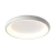 Plafon Circular Fino De Aluminio 40cm 25w Led Gaza S Dbr