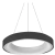 Lampara Colgante Bagel Negro 40 Diseno Con Led Incluido VK
