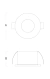 Mini Spot De Embutir Dill Led 3w Blanco Calido VK - Luminaires