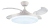 Ventilador Techo 428a Blanco Palas Retractiles Led 24w Laft