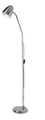 Lampara Pie Diseño Living Focus Cromada Flexible E27 Dabor DBR - comprar online