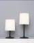 Velador Lampara Traslucida Alto Negro Luz Led Hihat Imdi - tienda online