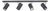 Lampara Techo Plafon 4 Luces Living Dormitorio Led Gu10 Vg en internet