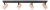 Lampara Plafon Techo 4 Luces Madera Gu10 Led Vg - comprar online