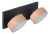 Aplique Techo Pared Living Benny 2 Luces Madera Led Vg - Luminaires