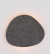 Lampara Led Gris Oscuro 60cm Simil Roca Eclipse Stone Imdi en internet