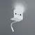 Aplique Bed usb Con Led 6 3w Blanco Novedad Gmg
