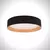 Plafon Led Hole m Negro Madera Moderno Calidad Premium Gmg