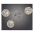 Aplique Plafon Arco 3 Luces G9 380x180 Cc - comprar online