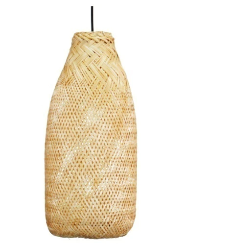 Lampara Deka Colgante De Bambu Conica Grande Grs - comprar online