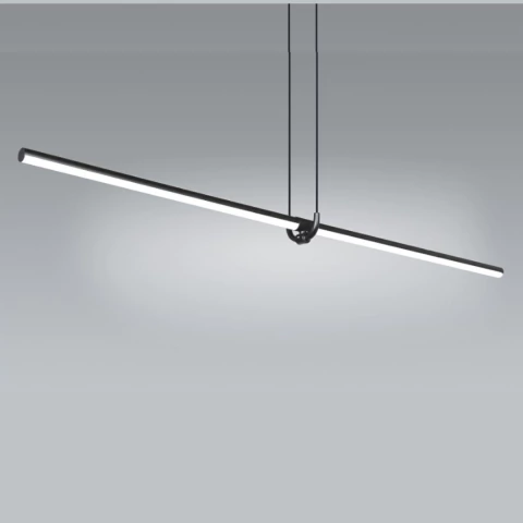 Lampara Colgante Tub Barra Led 14w Deco Moderno Premium Gmg - comprar online