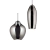 Lampara CoLG Vicente Jacinta Vidrio 6 Luces Base Redonda PLG - comprar online