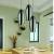 Lampara Colgante Vicente Vidrio 3 Luces Base Redonda PLG