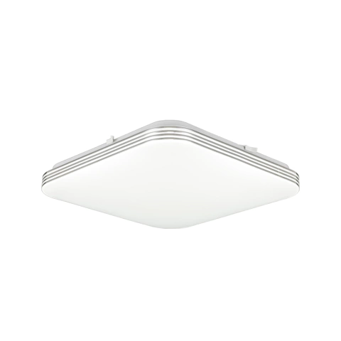 Plafon Detalle Cromo Moderno Living Iluminacion Led Kas