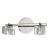 Aplique Cromo Plafon 2 Lamparas Led Deco Hogar Selena Kas