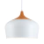 Colgante Campana Individual Techo Blanco Nordico Led Kas