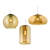 Colgante 3 Luces Desigual Base Redonda Apto Led E27 PLG en internet