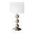 Velador Con Esferas Platil 1 Luz Lampara Dormitorio Kas