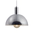 Colgante Techo Campana Cromada Lampara Led Cocina Kas