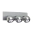 Lampara Triple Platil Lineal Apto Led Moderno Kas