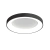 Plafon Individual Negro Lampara Moderna Led Variable Kas