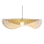 Colgante Bambu Natural E27 Estruc Metal 65x18cm Completo GRS
