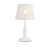 Velador Blanco Lampara Mesa De Luz Dormitorio Moderno Kas