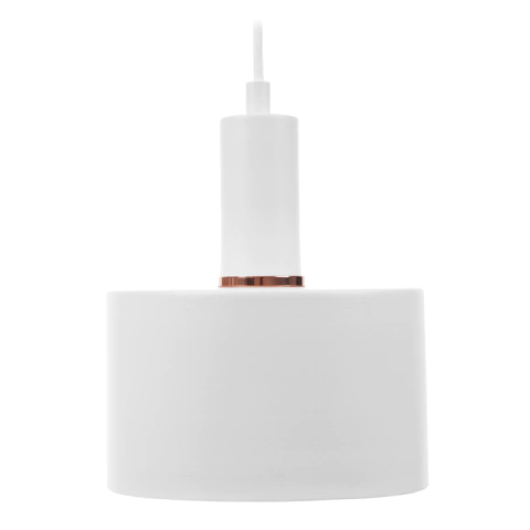 Colgante Moderno Lampara Blanco Deco 20cm Led Ge1 - comprar online