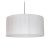 Lampara Colgante Techo 1 Luz Pantalla De Hilo Blanco Kas