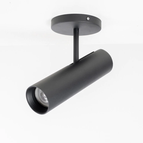 Spot Aplique Techo Luz Dirigida Diseno Canon Manfroni