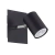 Lampara Aplique Spot Pared Movil Negro 1 Luz Apto Led Kas