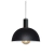 Colgante Negro Campana Lampara 1 Luz Living Moderna Kas