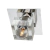Plafon Cromo Deco Individual Lampara Techo Led Selena Kas