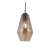 Lampara 1 Luz Ambar Vidrio Colgante Led Cocina Interior Kas