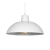 Colgante Campana Lampara Moderna 1 Luz Blanco Led Kas