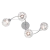 Aplique Plafon Calado Peter 4 Luces G9 500x190 Cc