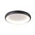 Plafon Circular Fino De Aluminio 60cm 36w Led Gaza L Dbr - comprar online