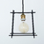 Lampara Colgante Cubo Luz Led Vintage Retro Geuse Prf - Luminaires