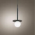 Colgante Globo 10 cm c Disco Plano Girare Wz