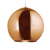 Lampara Colgante Globo L Vidrio 2 Luces Base Lineal PLG - comprar online
