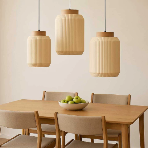 Lampara Colgante 3d Diseno Exclusivo Elita Long Chb - comprar online