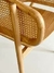 Silla Nikov Esterilla Y Madera Teka Importada Tribeca - Luminaires